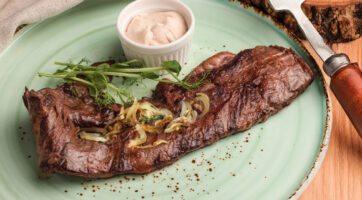 Bavette à l&rsquo;échalote comme au bistrot