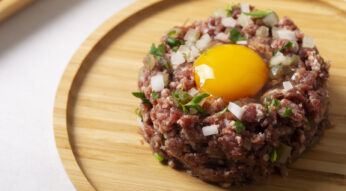 Tartare de boeuf au couteau, le vrai